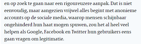 Screenshot https://www.volkskrant.nl/columns-opinie/de-prijs-van-de-anonieme-haat-op-de-sociale-media-wordt-te-hoog~b43891ed/